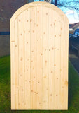 Wooden Garden Gate - Wentworth Side Design With Frame