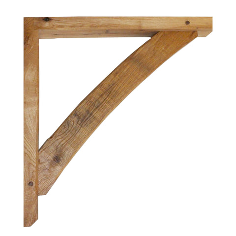 Green Oak Wooden Timber Gallows Backet - Mapplewell Design