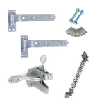 Complete Hardware Kit for Curved Rail Pedestrian Gates