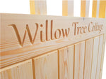 CNC Personalised Gate Carvings