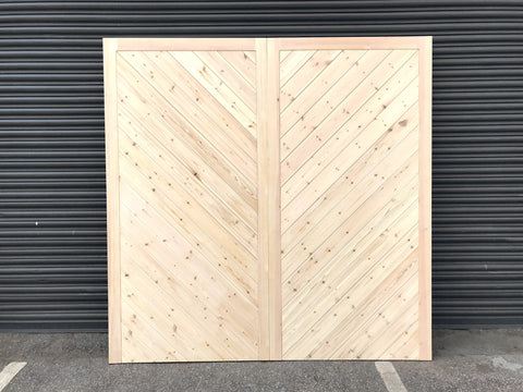Garage Doors Chevron Type 2