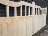 Wooden Garden Gate - Elmhirst Type 1 Driveway Design