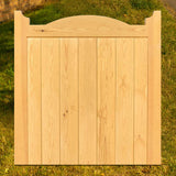 Wooden Garden Gate - Elsecar Cottage Design