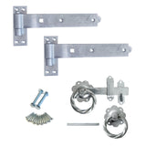 Complete Twist Latch Hardware Kit for Side Gates & Pedestrian Gates