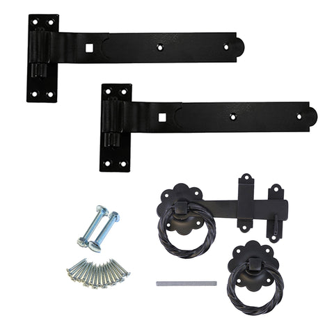 Complete Twist Latch Hardware Kit for Side Gates & Pedestrian Gates
