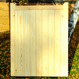 Wooden Garden Gate - Hoylandswaine Cottage Design