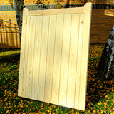 Wooden Garden Gate - Hoylandswaine Cottage Design