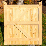 Wooden Garden Gate - Rockley Cottage Design