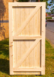Wooden Garden Gate - Silkstone Side Design