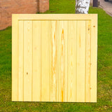 Wooden Garden Gate - Silkstone Cottage Design