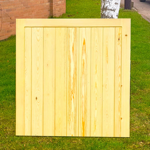 Wooden Garden Gate - Silkstone Cottage Design