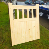 Wooden Garden Gate - Straight Cottage Design