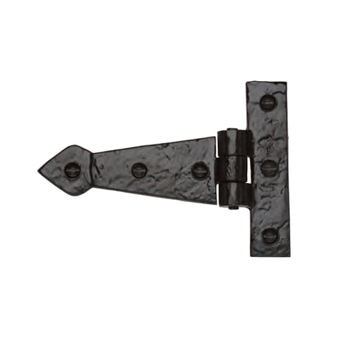 Tudor Hinges Black Iron TC454
