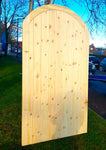Wooden Garden Gate - Wentworth Side Design With Frame