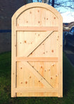 Wooden Garden Gate - Wentworth Side Design With Frame