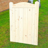 Wooden Garden Gate - Keresforth Cottage Design