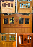 Wooden Garden Gate - Laxey Archtop Hybrid Cottage Design