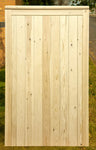 Wooden Garden Gate - Silkstone Side Design