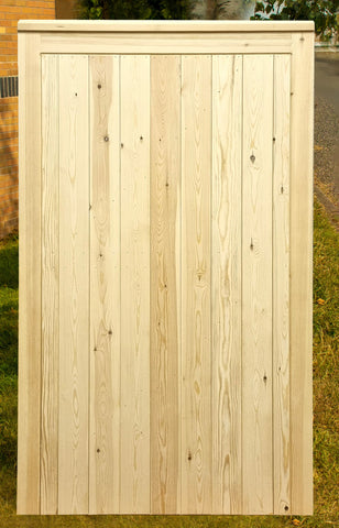 Wooden Garden Gate - Silkstone Side Design