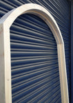 Wooden Garden Gate - Wentworth Side Design With Frame