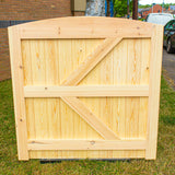 Wooden Garden Gate - Woolley Cottage Design