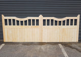 Wooden Garden Gate - Elmhirst Type 1 Driveway Design