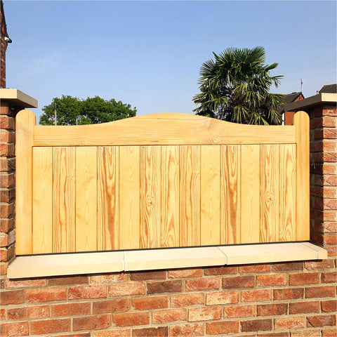 Wooden Fence Panel - Keresforth Design