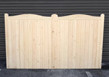 Wooden Garden Gate - Keresforth Driveway Design