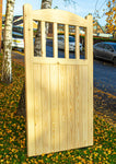 Wooden Garden Gate - Mapplewell Side Design