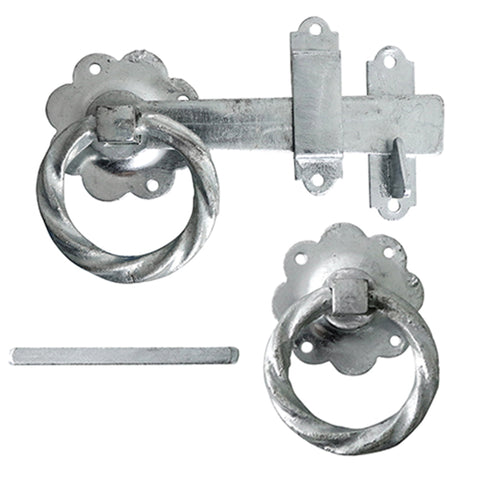 Gate Ring Latch Twisted