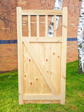 Wooden Garden Gate - Old Lodge Side Design